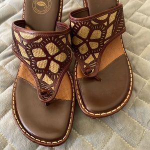 Nurture Jenny Rust Wedge Thong 9